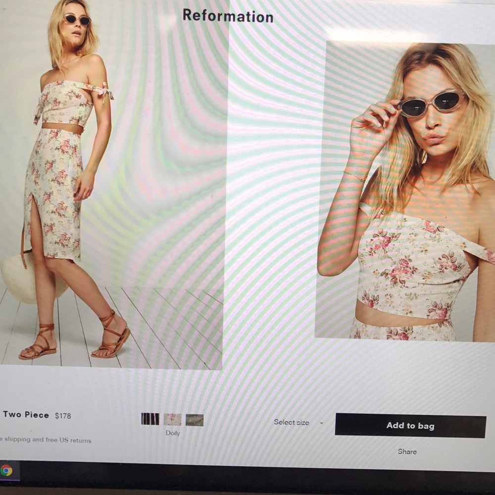 REFORMATION 2 PIECE SET